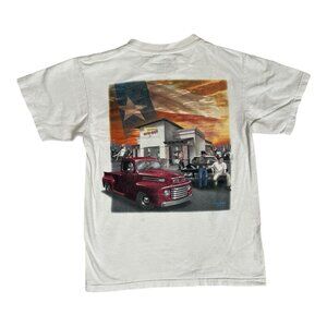 Vintage In N Out Texas T-Shirt Size Small Y2K